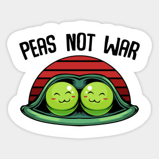 Vegan Peas Sticker